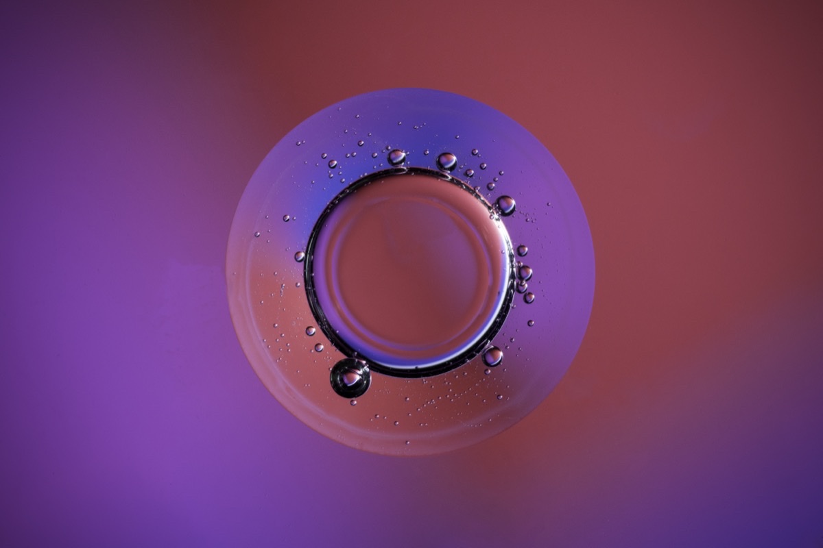 Sample: ink bloom